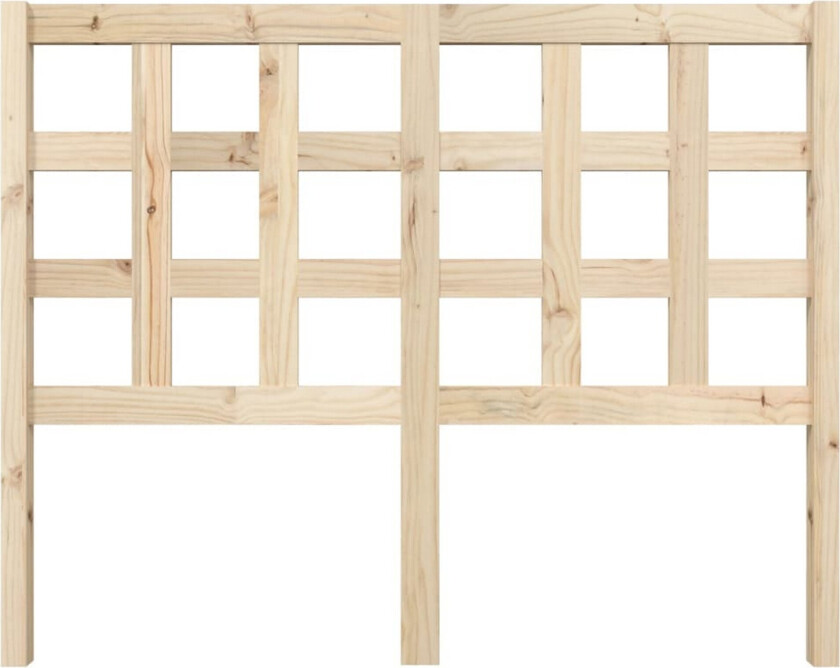 Bilde av Sengegavl 125,5x4x100 cm heltre furu