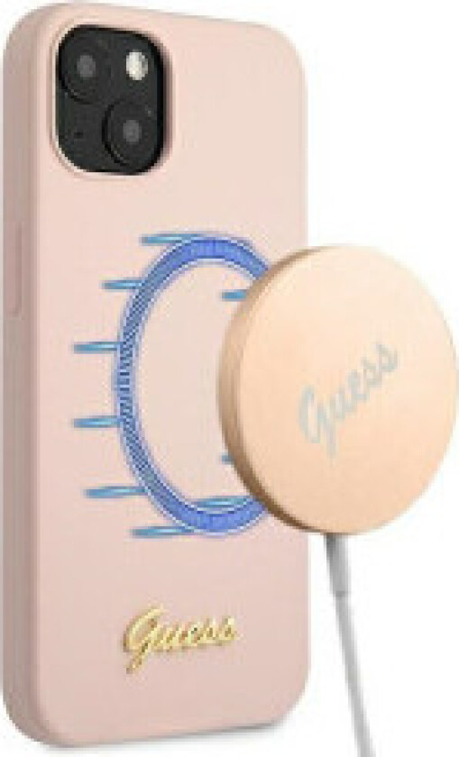 Guess Silicone Script - Deksel til iPhone 12 / iPhone 12 Pro
