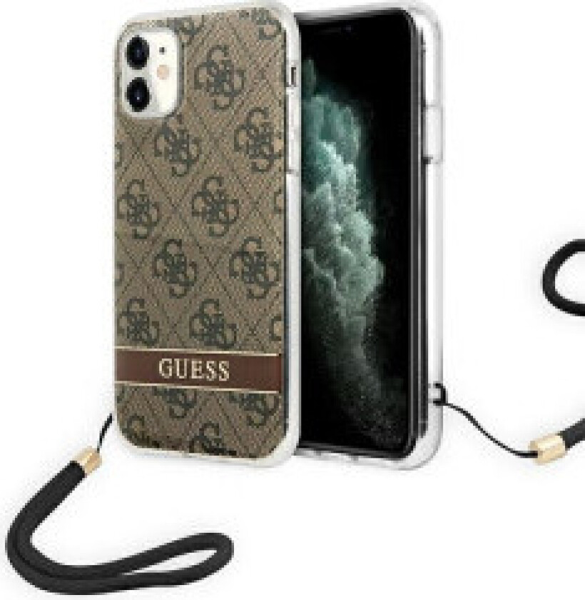 Guess 4G Print Cord - Deksel for iPhone 11