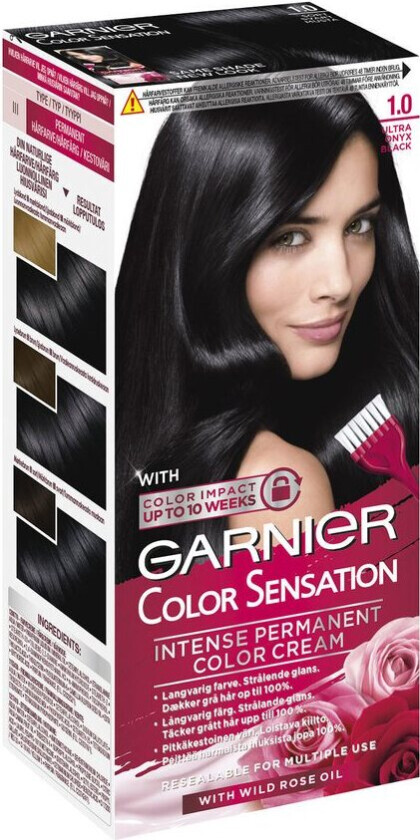 Garnier Color Sensation Deep Black 1.0