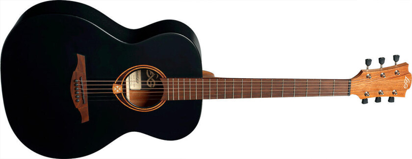 Lag Guitars Lag T70a-Bls Auditorium Black
