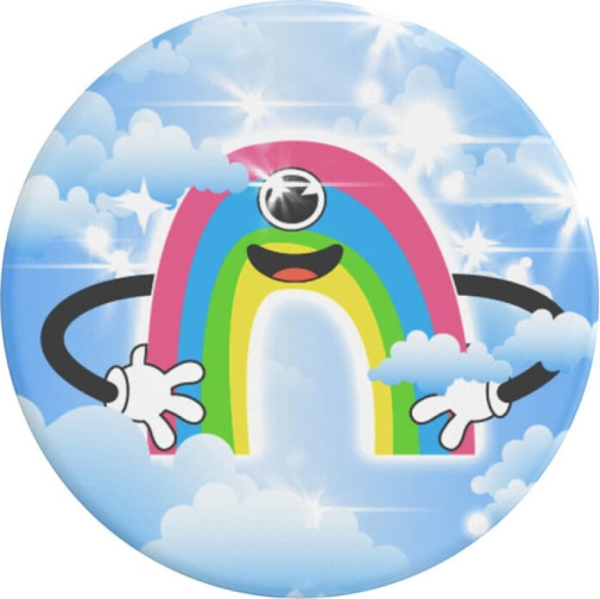 POPSOCKETS PopGrip - Happy Rainbow - Stativ og Grep