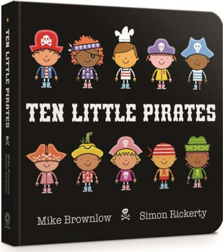 Ten Little Pirates Board Book av Mike Brownlow