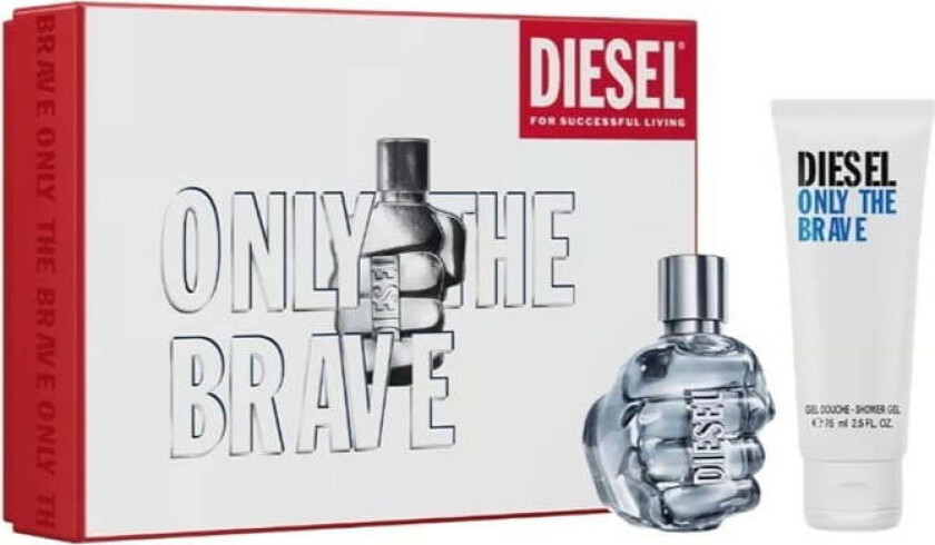 Giftset Diesel Only The Brave Edt 35ml + Shower Gel 75ml