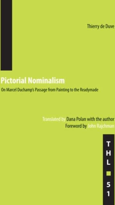 Pictorial Nominalism av Thierry De Duve