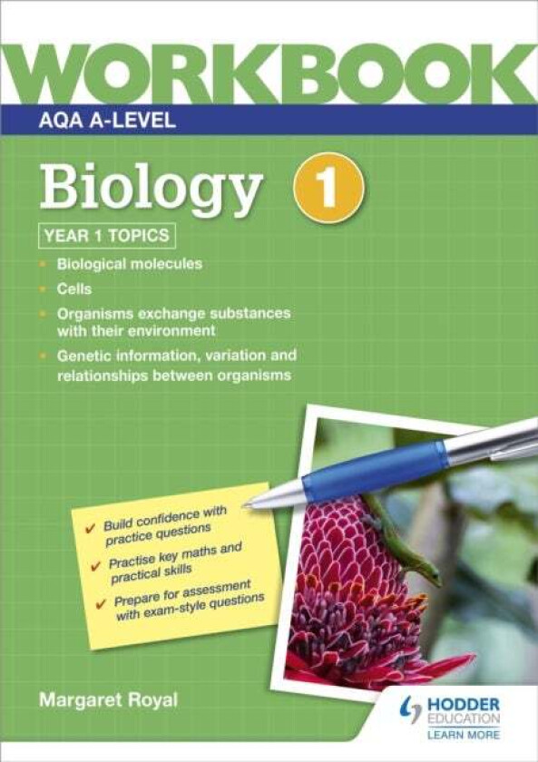 AQA A-level Biology Workbook 1 av Margaret Royal