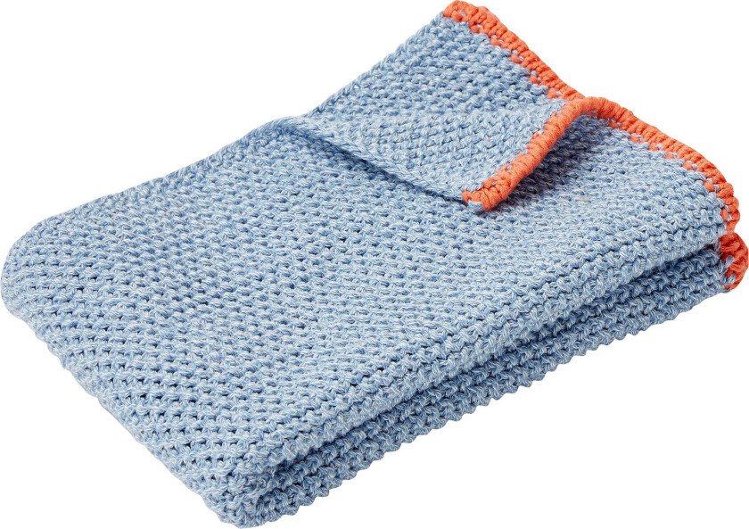 Herb kjøkkenhåndkle 60 x 40 cm, blå/oransje