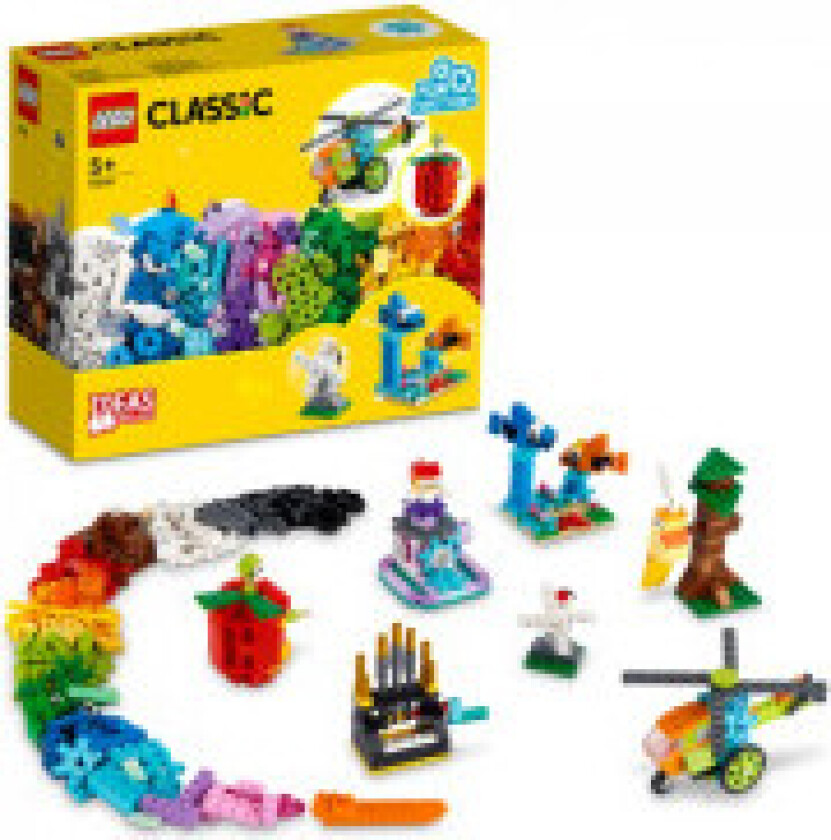 Lego Classic - Klosser Og Funksjonselementer 11019