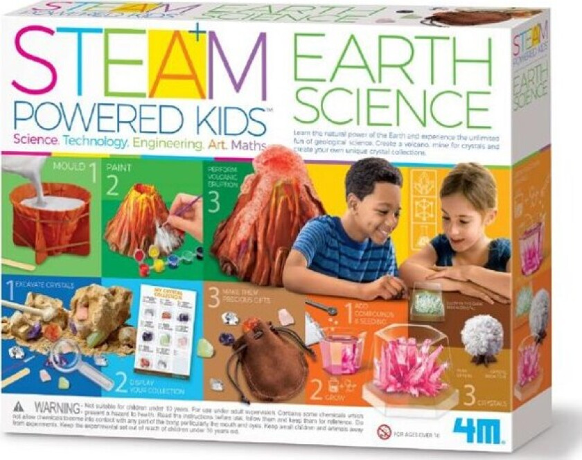 Aktivitetseske Earth Science Deluxe