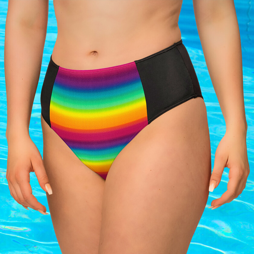 Tai High Waist Bikini Truse, Farge: Ssvart Maria, Størrelse: 38, Kvinner
