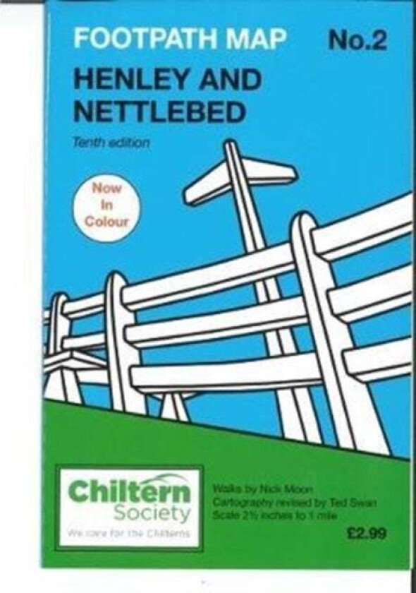 Chiltern Society Footpath Map 2. Henley and Nettlebed av Nick Moon