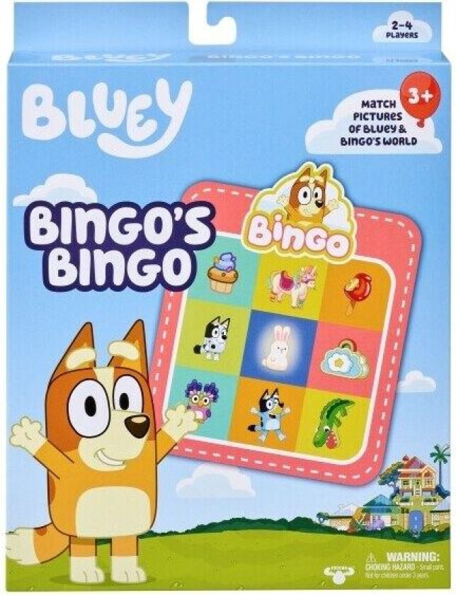 Bluey Bingos bingospill