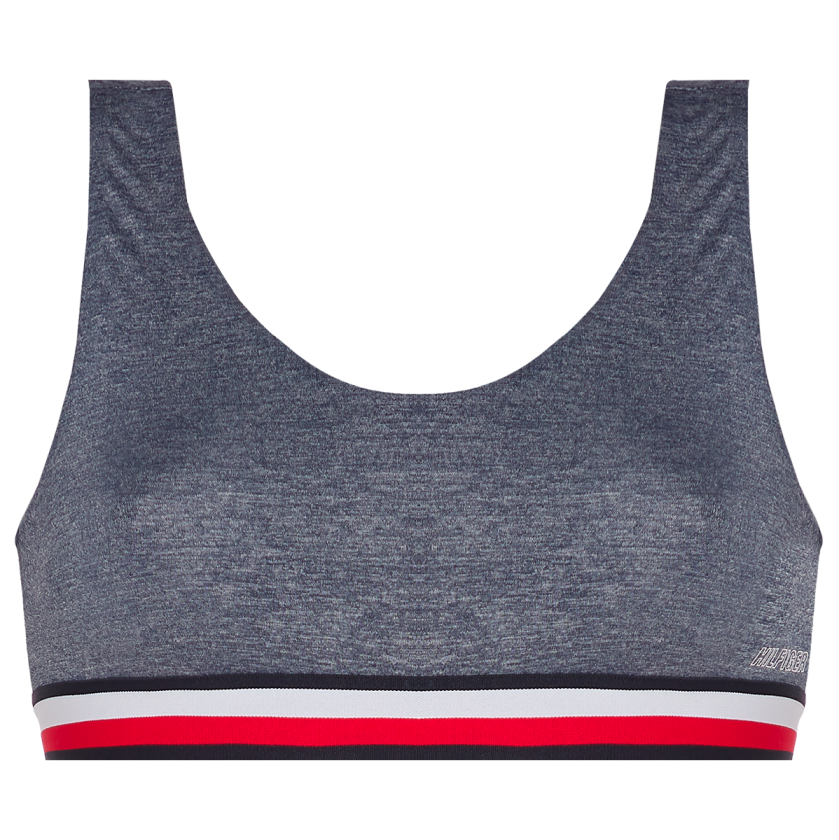 Tommy Hilfiger Lingeri Bralette Bikini Top, Farge: Svart, Størrelse: M, Kvinner