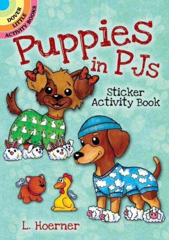 Puppies in Pjs Sticker Activity Book av Linda Hoerner