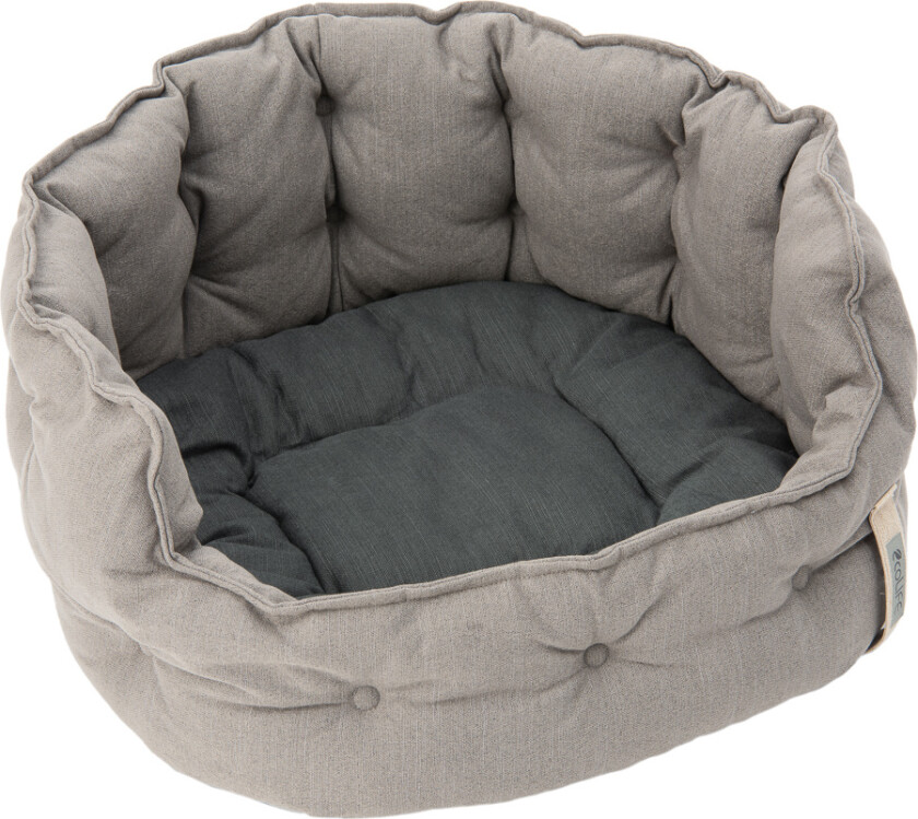 Hundeseng Cozy ecoLIFE Grå - L 80 x B 72 x H 31 cm