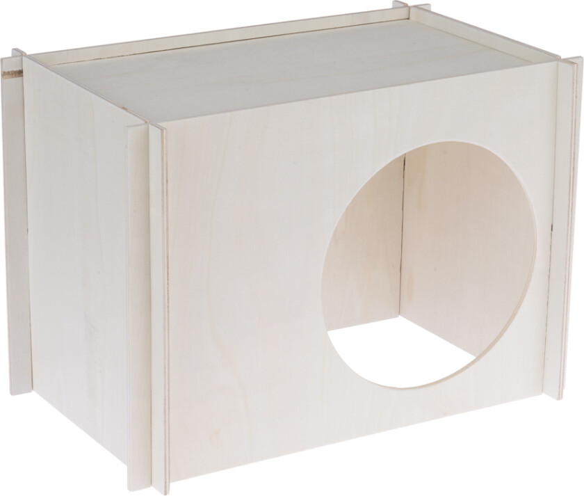 Tiaki Småhus Størrelse L: L 40 x B 25 x H 28 cm (kaniner, marsvin osv.)