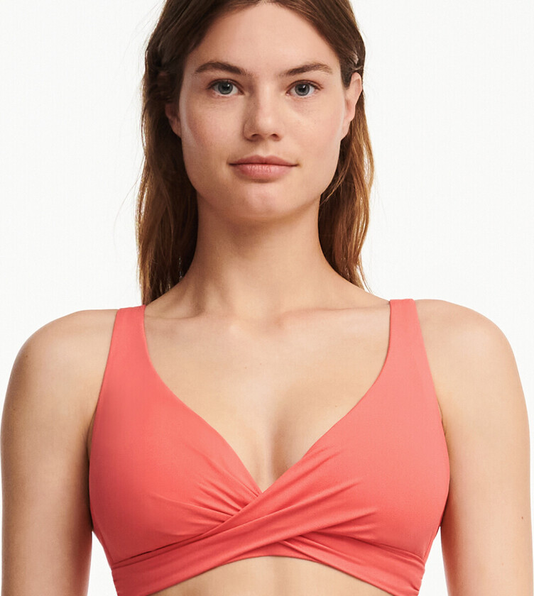 Tanna Bikinitopp Uten Bøyle, Farge: Pink Rød, Størrelse: 44, Kvinner