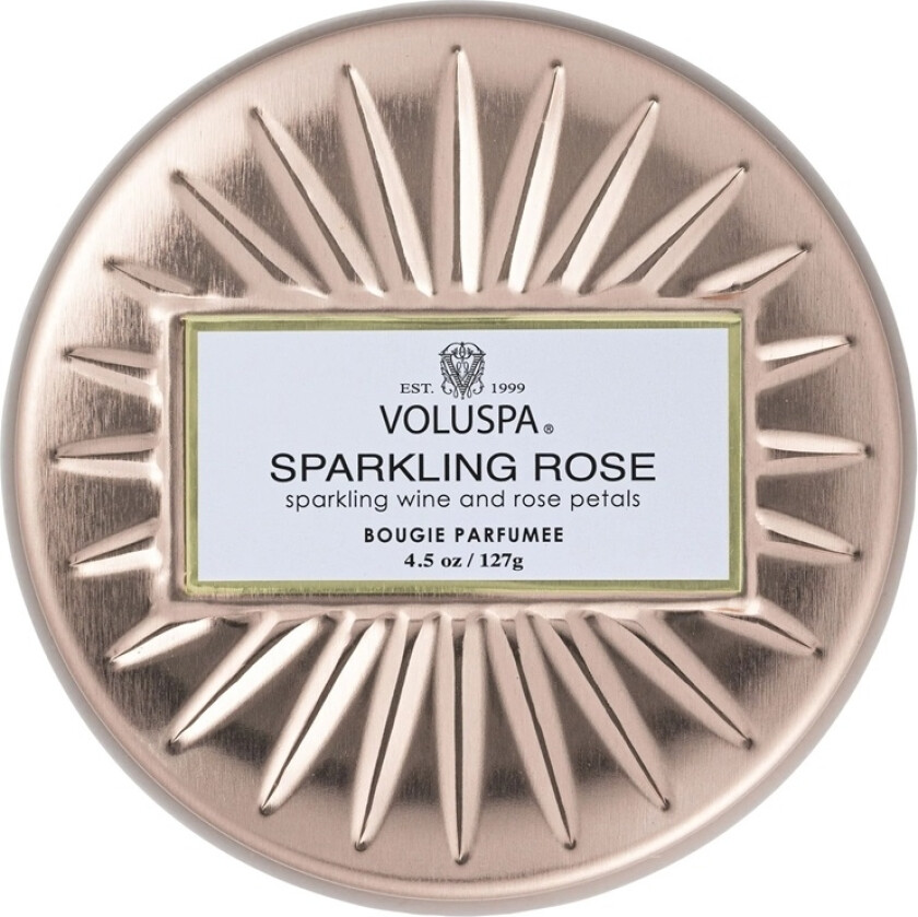 Dekorative bokslys 25 timer Sparkling Rose