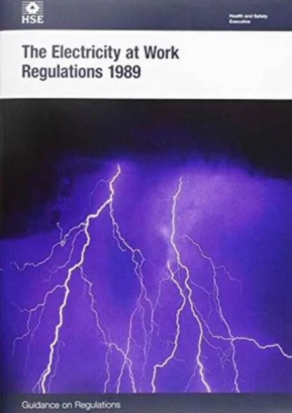 The Electricity at Work Regulations 1989 av Great Britain: Health and Safety Executive