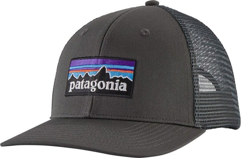 P-6 LOGO TRUCKER HAT FORGE GREY