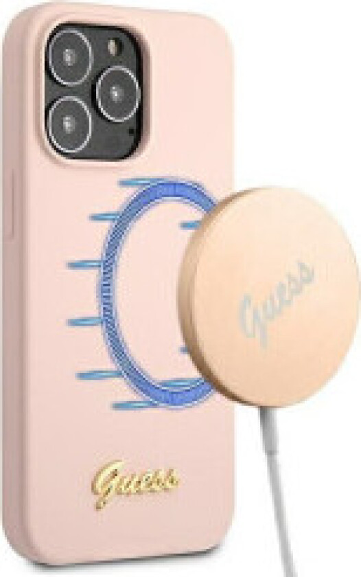 Guess Silicone Script - Deksel til iPhone 12 / iPhone 12 Pro