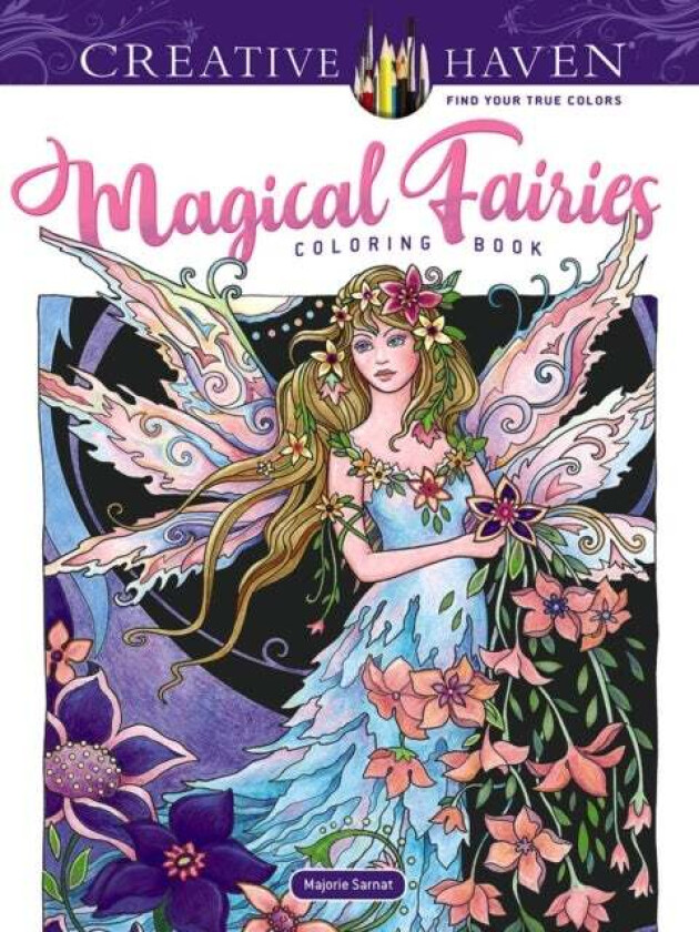 Creative Haven Magical Fairies Coloring Book av Marjorie Sarnat