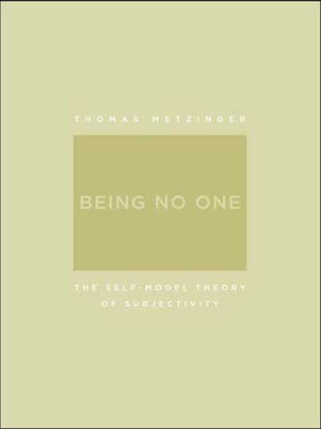Being No One av Thomas (Professor of Philosophy Johannes Gutenberg-Universitat Mainz) Metzinger