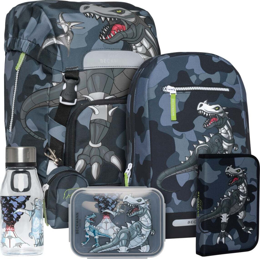 Pakke Skolesekk 1.kl Camo Rex Classic 22L