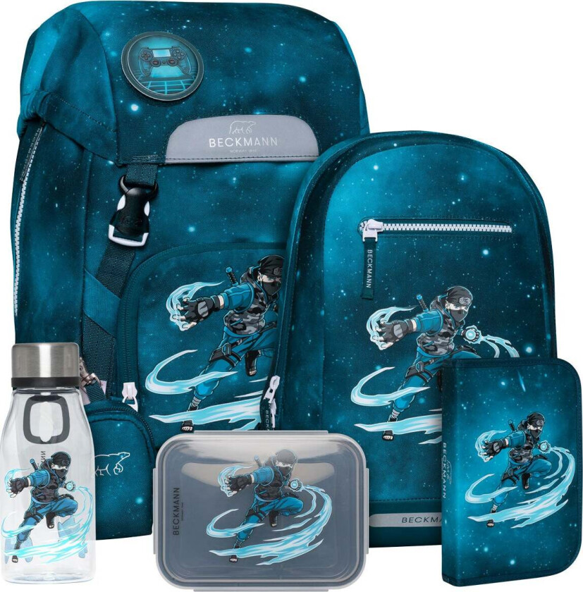 Pakke Skolesekk 1.kl Ninja Master Classic 22L