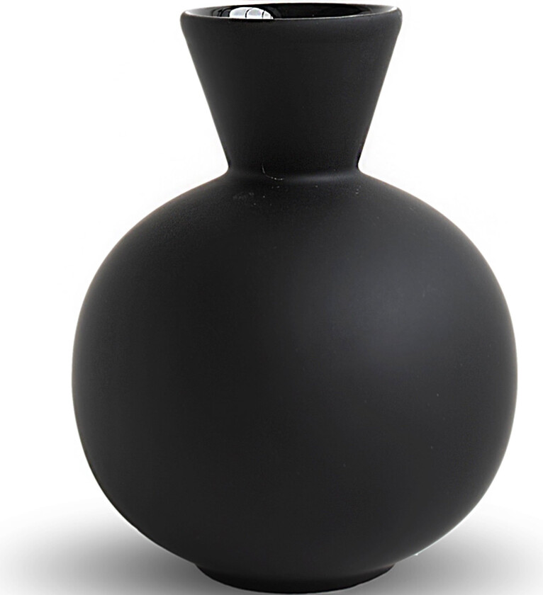 Trumpet vase 16 cm Black