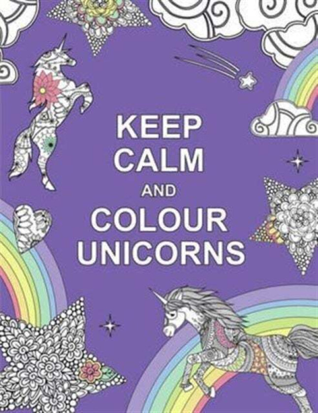 Keep Calm and Colour Unicorns av Summersdale Publishers