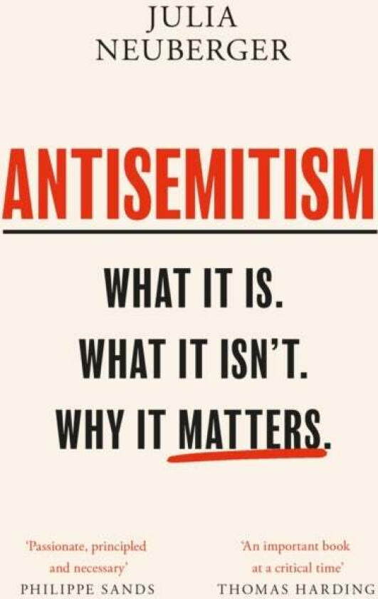 Antisemitism av Julia Neuberger