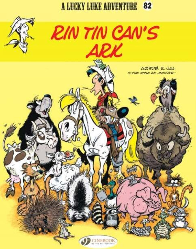 Lucky Luke Vol. 82: Rin Tin Can's Ark av Jul