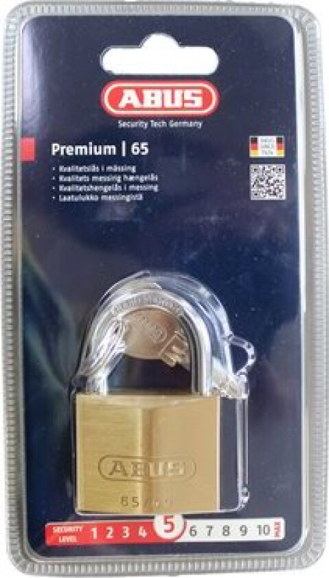 Hengelås Abus 65-40 C