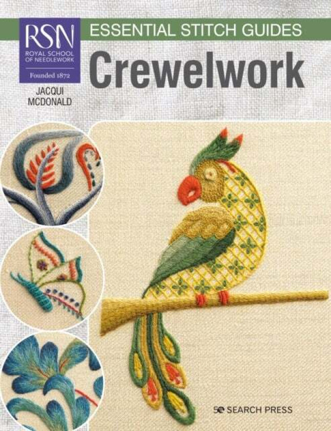 RSN Essential Stitch Guides: Crewelwork av Jacqui McDonald