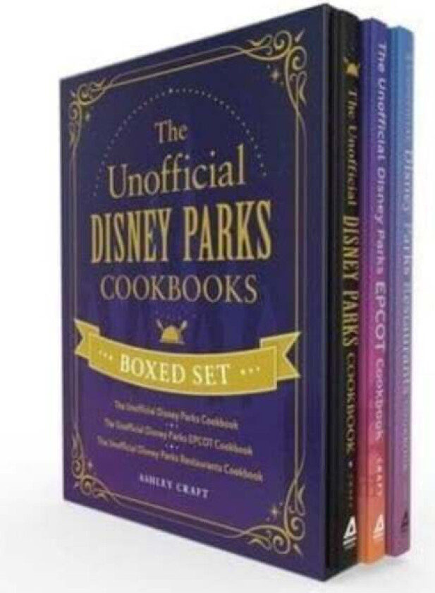 The Unofficial Disney Parks Cookbooks Boxed Set av Ashley Craft