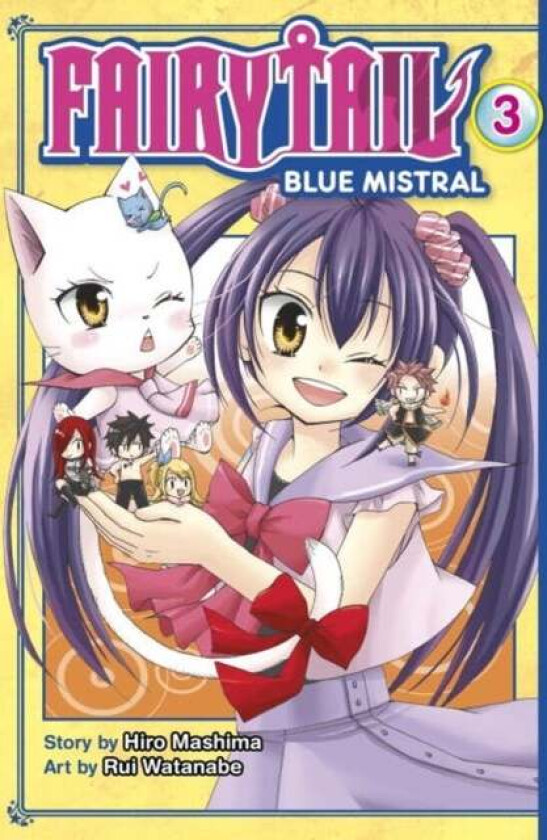 Fairy Tail Blue Mistral 3 av Hiro Mashima, Rui Watanabe