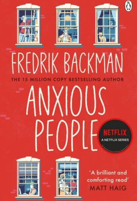 Anxious People av Fredrik Backman