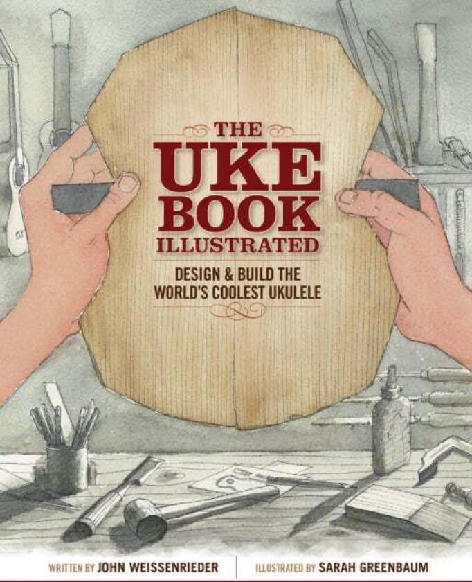 The Uke Book Illustrated Av John Weissenrieder, Sarah Greenbaum