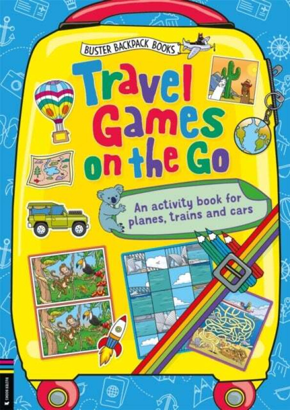Travel Games on the Go av Buster Books, Jorge Santillan