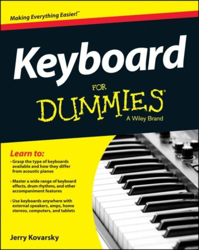 Keyboard For Dummies av Jerry Kovarsky