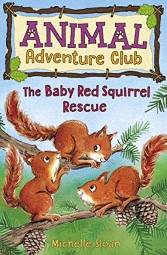 The Baby Red Squirrel Rescue (Animal Adventure Club 3) av Michelle Sloan