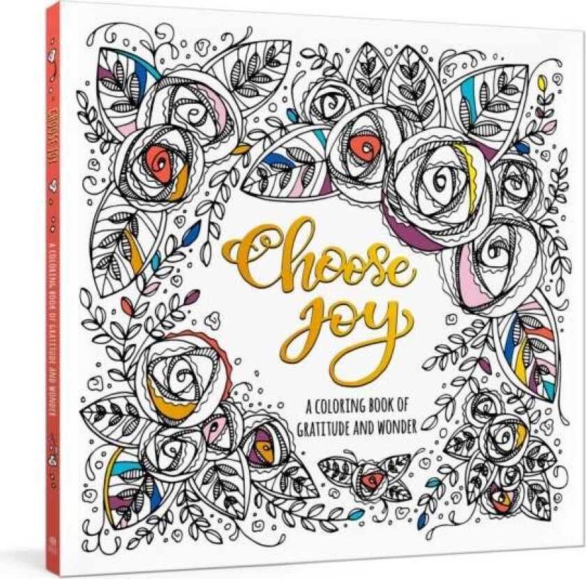 Choose Joy Colouring Book av Ink & Willow