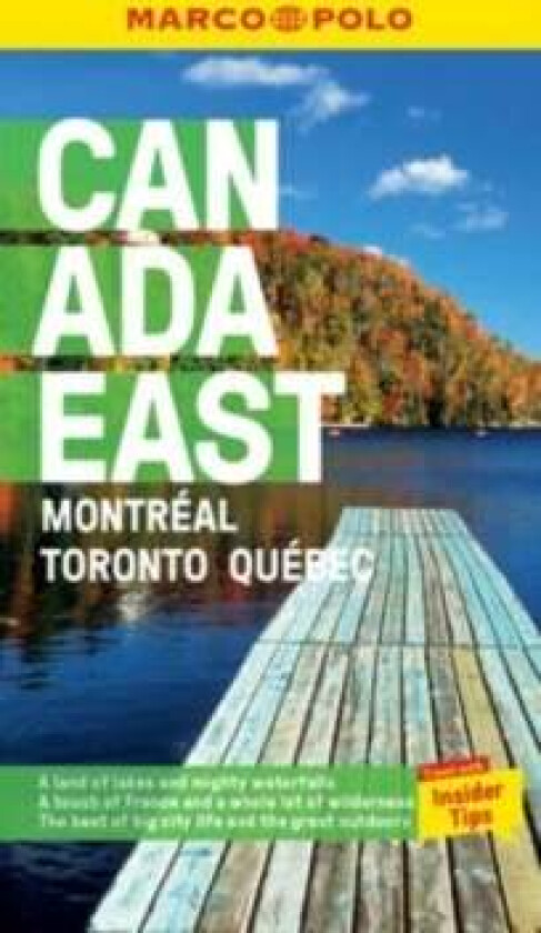 Canada East Marco Polo Pocket Travel Guide - with pull out map av Marco Polo