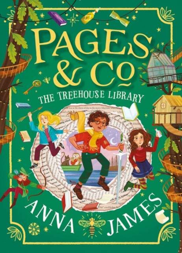 Pages & Co.: The Treehouse Library Av Anna James