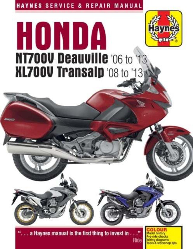 Honda NT700V Deauville & XL700V Transalp av Matthew Coombs