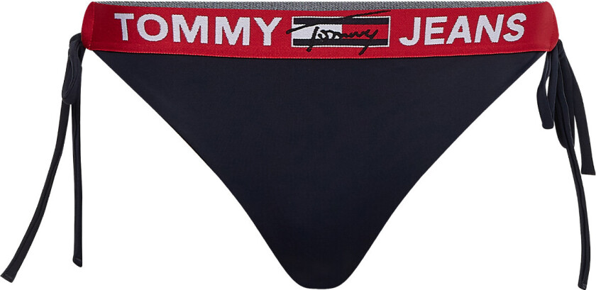 Tommy Hilfiger String Bikini Truse, Farge: Svart, Størrelse: S, Kvinner