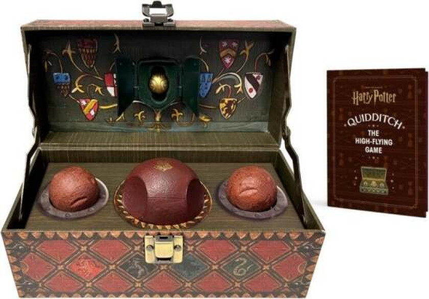 Harry Potter Collectible Quidditch Set (Includes Removeable Golden Snitch!) av Running Press, Donald Lemke