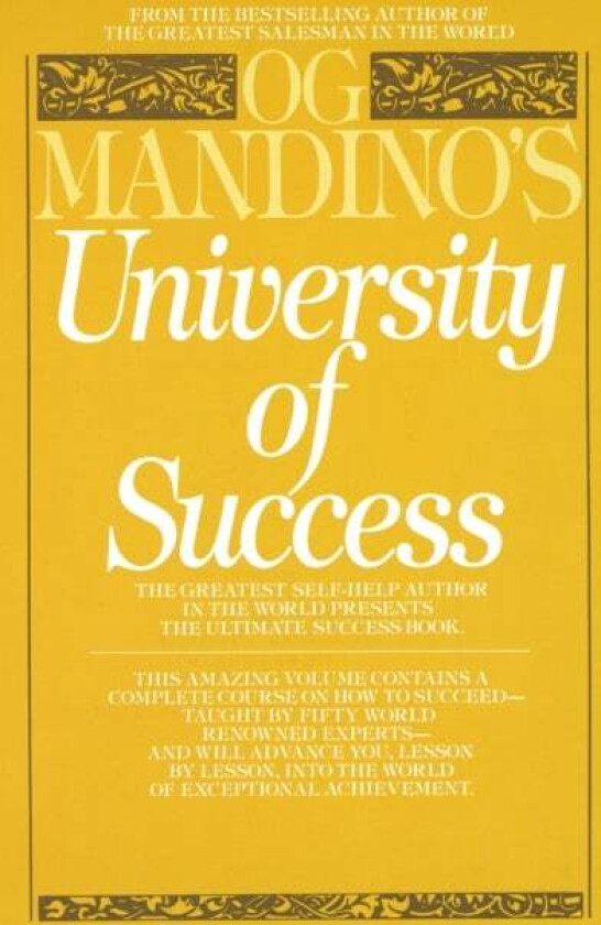 University of Success av Og Mandino