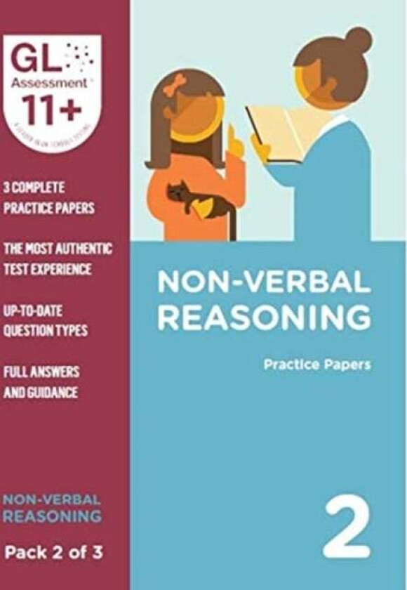 11+ Practice Papers Non-Verbal Reasoning Pack 2 (Multiple Choice) av GL Assessment